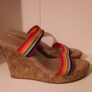 Merona womens wedge sandal